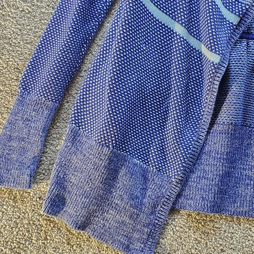 Ivivva Sweater Girls 10 Purple Wrap Cardigan Knitted‎ Open Front Outdoor Casual